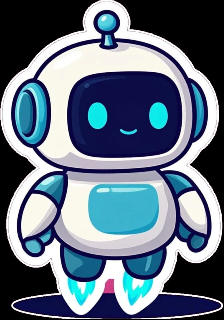 Kumo the cloud robot mascot hovering with a friendly smile